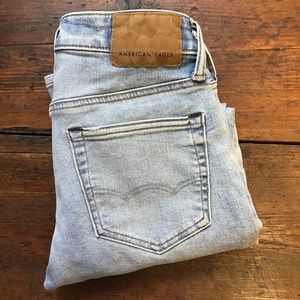 AE Airflex+TempTech Skinny jeans size 28x28